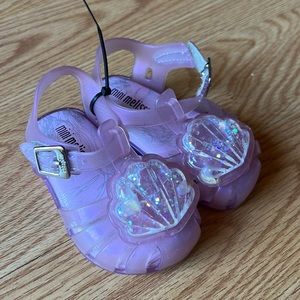 Mini Melissa Shell Sandals